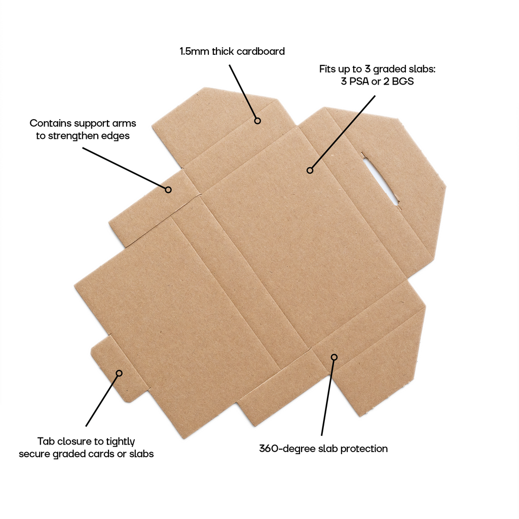 Card Case Card Coats Precision Pack - 50 Pack Graded Slab Shipping Boxes For PSA/BGS Cards - Magnetic One Touch & Toploader Size Plastic 50" Interior Width Shipping & Moving Boxes Card Case Card Coats Precision Pack - 50 Pack Graded Slab Shipping Boxes For PSA/BGS Cards - Magnetic One Touch & Toploader Size Plastic 50" Interior Width Shipping & Moving Boxes